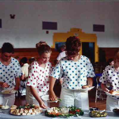 Denise, Courtney Garrison, Darby Labbe and Cara