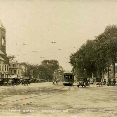View of Maine Street, Brunswick