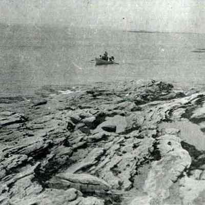 A Row Boat off the Shore