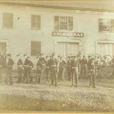 A photo of 20 firemen (Niagara Crew).