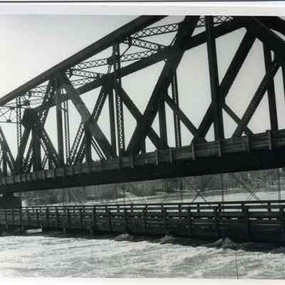 1987 Androscoggin River Flood Black Bridge