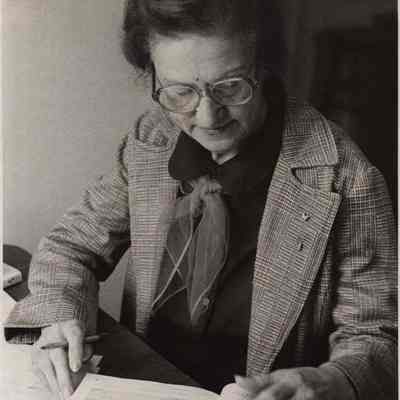 A photo view of Elsie Holt. 10/26/1979.