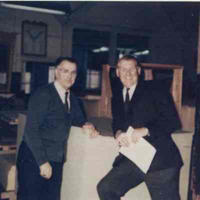 Russell Barrows and Dave Morton