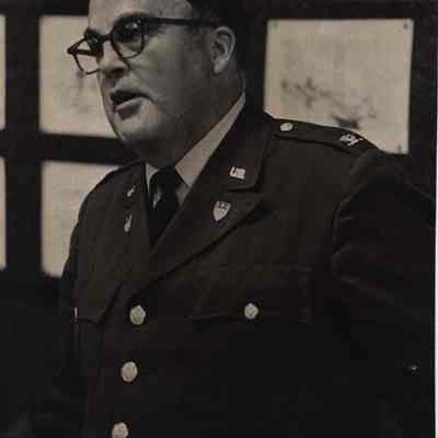 A photo view of Col. Paul Merrick. 5/12/1970.