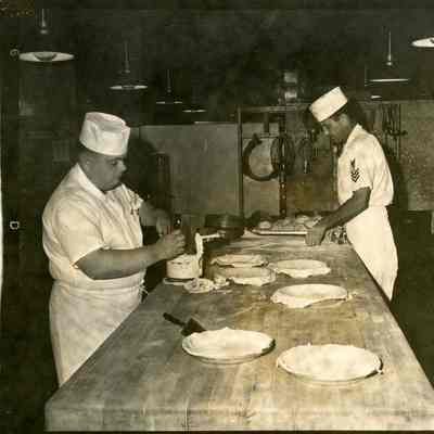 Navy Cooks at Work