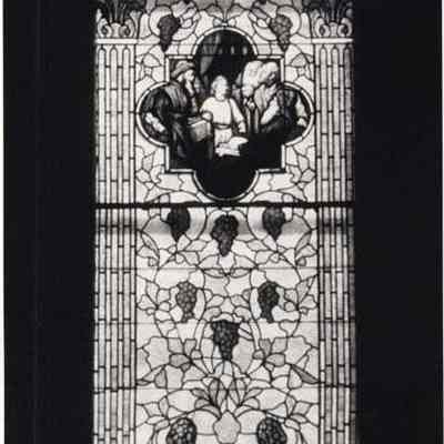 Stained Glass Window at the United Methodist Church