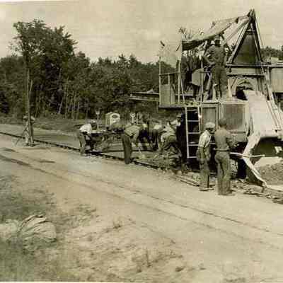 Cement Mixer Pouring Concrete