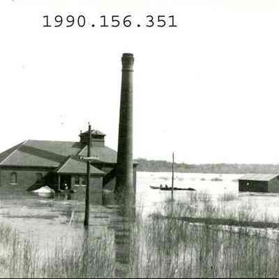 Brunswick's Pumping Station during the 1936 Flood