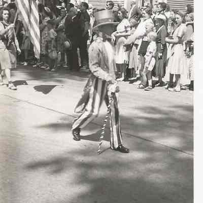 Uncle Sam in Brunswick's 200th Anniversary Parade