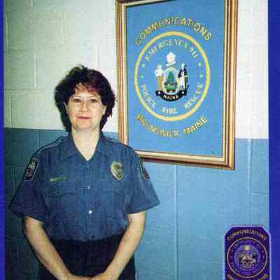 Brunswick Police Department Communications Officer Sonia Moeller