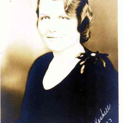 A photo of Mildred S. Haskell.