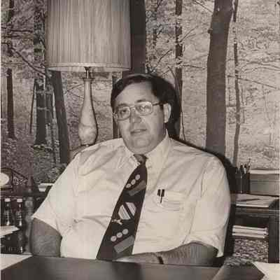 A photo view of Richard Lord. 11/9/1978.