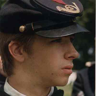 A photo view of a Civil War reenactor. 6/27/1989.