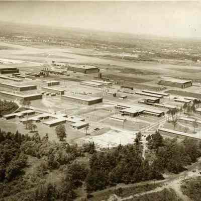 Aerial View of Brunswick Naval Air Station