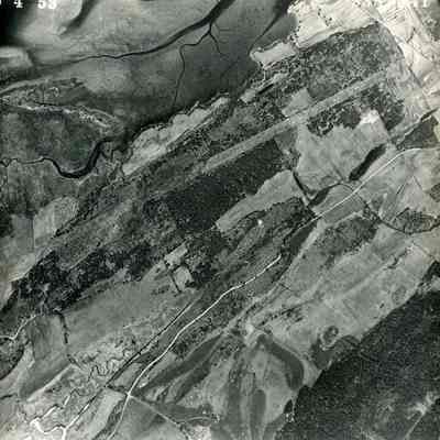 An aerial photo of West Bath. 5/4/1953.