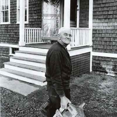 Samuel Snow Holbrook Carrying a Five Gallon Carboy