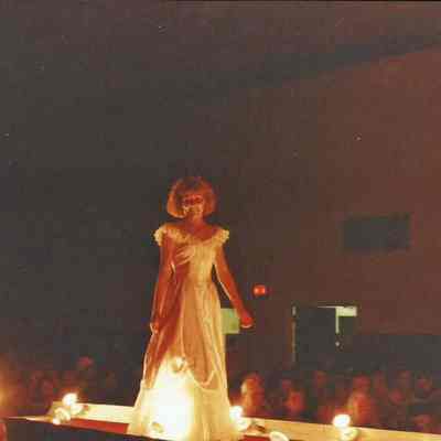 Robin Moody on stage.