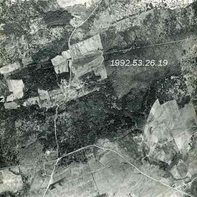 An aerial photo of 5/4/1953