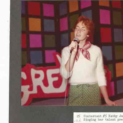 Contestant #5 Kathy Jarrell at Dress Rehearsal