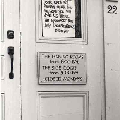 Side Door Cafe at 22 Lincoln Street