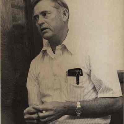 A photo view of William Waite. 1979.