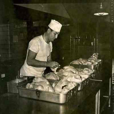 Navy Cook at Work