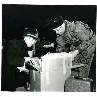 Harry Shulman and a Navy Officer