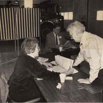 A photo view of M. Obery, C. Talbot and R. Harrison.
