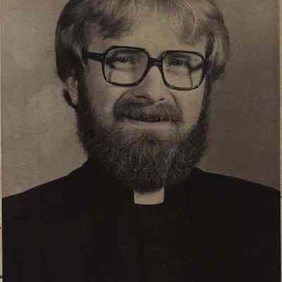 A photo view of Rev. Richard W. McIlveen. 4/23/1980.