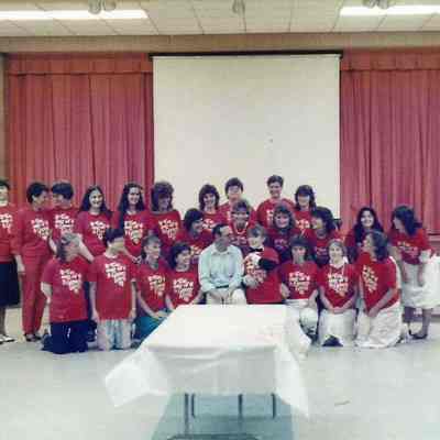A color photograph of Gene's girls