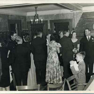 John R. Chaisson and Marquerite Martin Wedding Reception