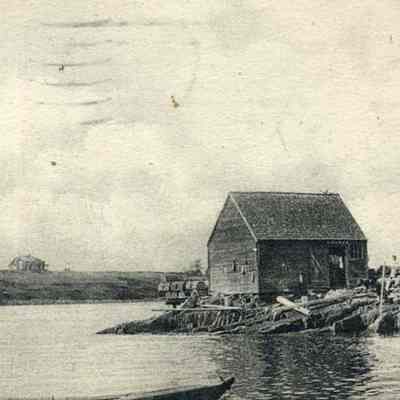 lobster house on Bailey Island.