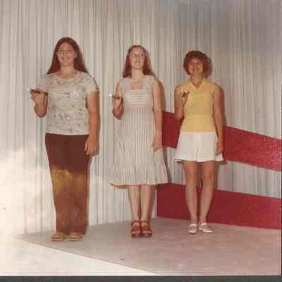 Opening number Nancie Boudreau, Elizabeth Coffin and Terry Davis