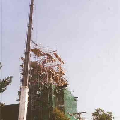 Repairs to the First Parish Church's Steeple