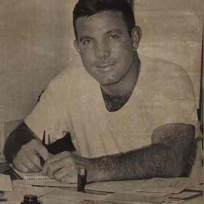 A photo view of Jim Lentz. 7/25/1968.