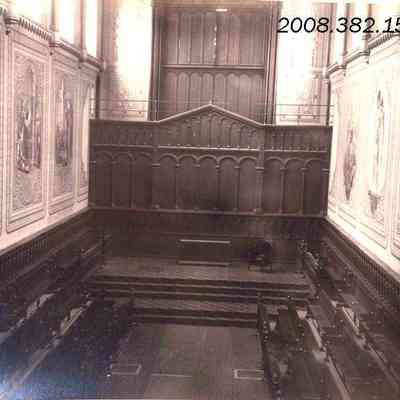 Interior of the King's Chapel, Bowdoin College
