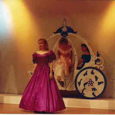 Robin Moody on stage.