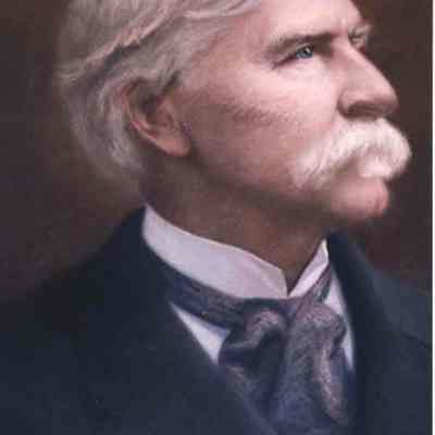 A photo of a painting of JLC.