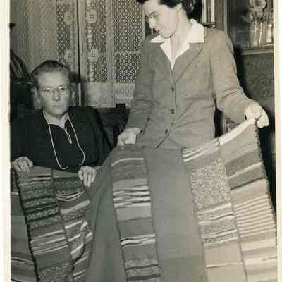 Unidentified Woman and Marion C. Ward
