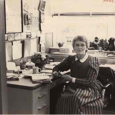 A photo view of Patricia Terry. 10/6/1987.