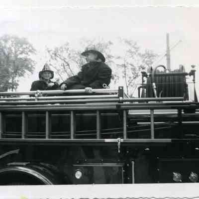 Firemen on Truck