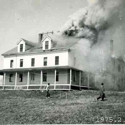 Fire at Domhegan