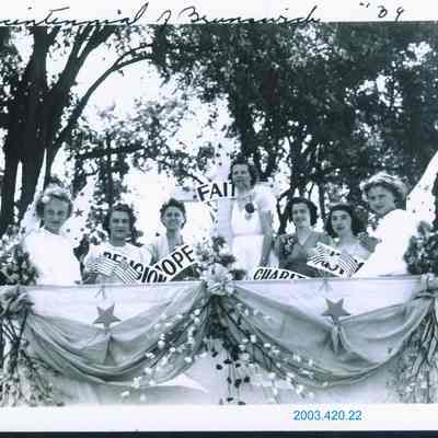 Sodality of Mary float