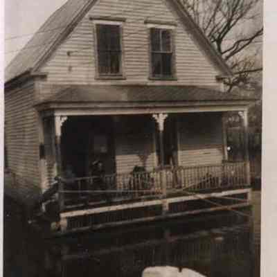 Water Street during 1936 flood