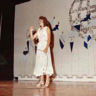 A color photograph of Kim Kenney, contestant #3