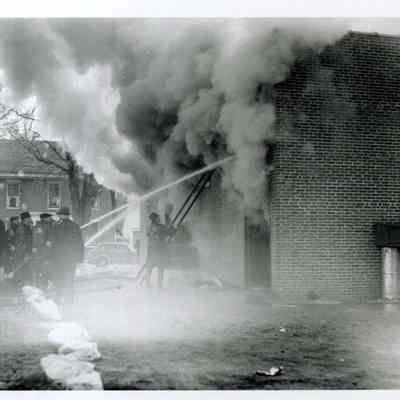 Fire in F.W. Woolworth