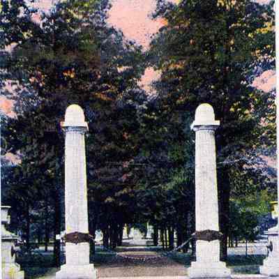 Bowdoin College 1878 Gate