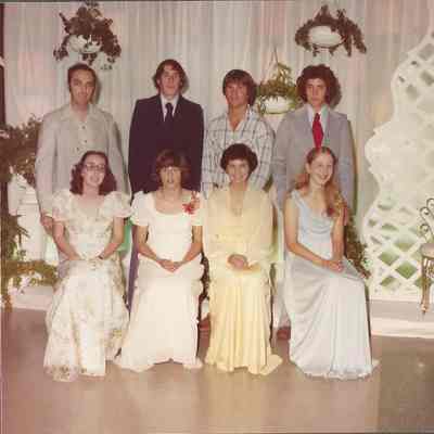 The 1979 Teen Queen Ball participants