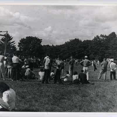 Softball at the Verney Mill Employee Picnic