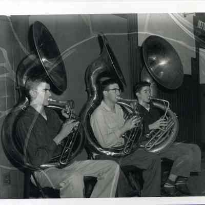 Tuba Players in BHS Band